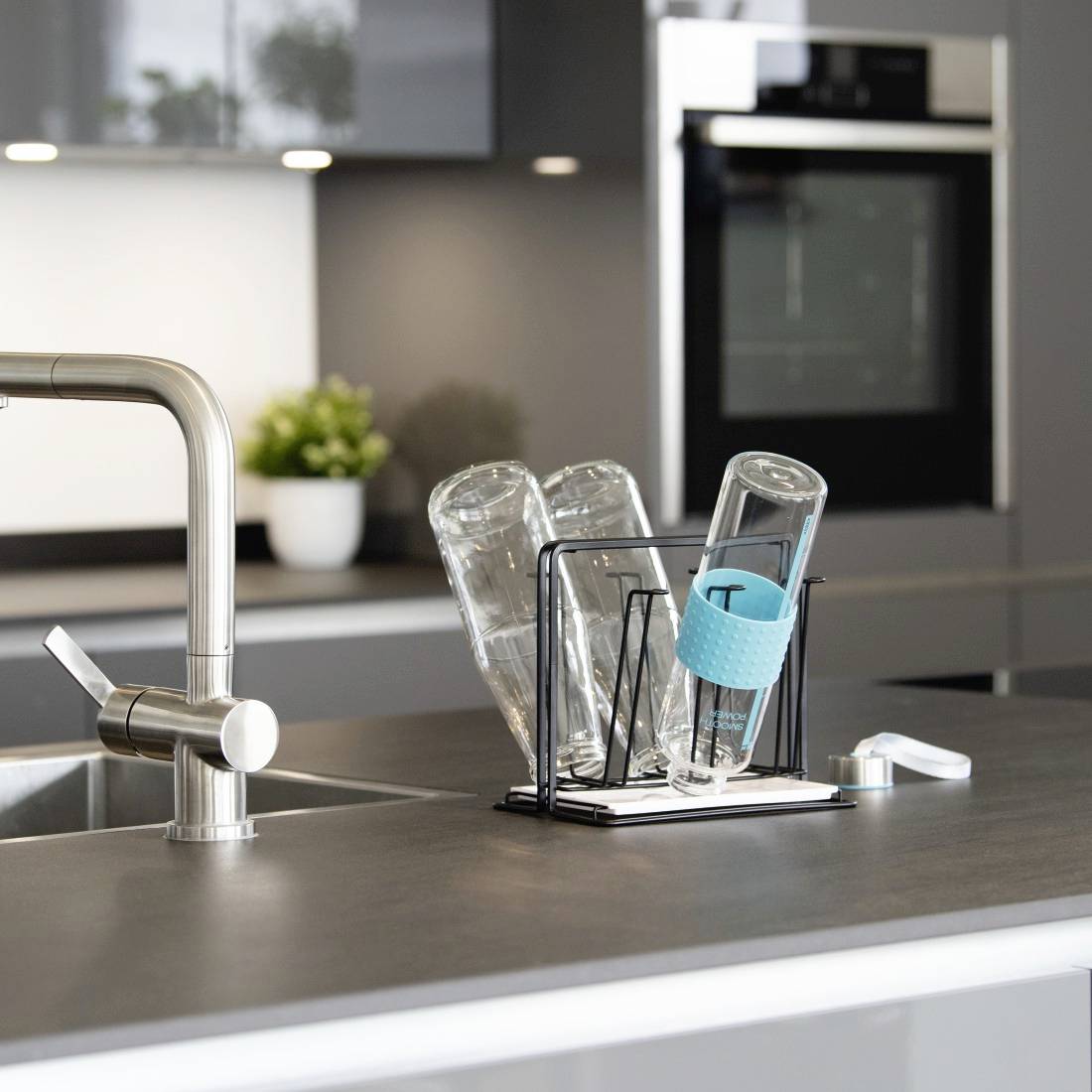 Xavax Abtropfer 00111459 Metall Schwarz 1St.