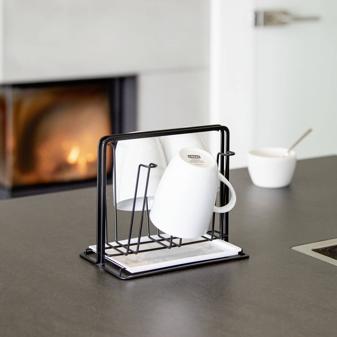 Xavax Abtropfer 00111459 Metall Schwarz 1St.