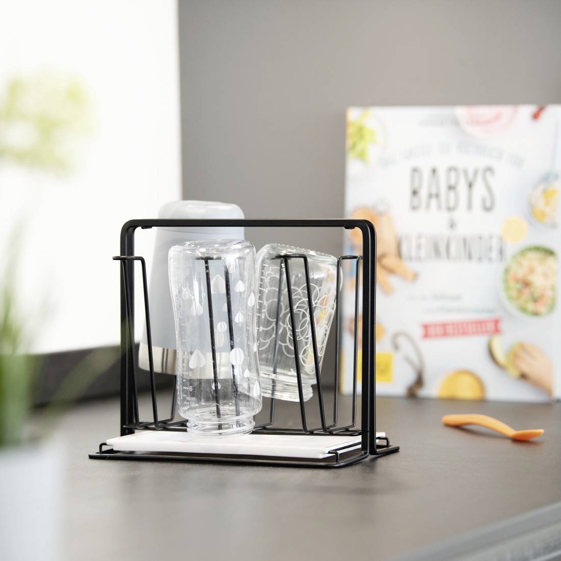 Xavax Abtropfer 00111459 Metall Schwarz 1St.