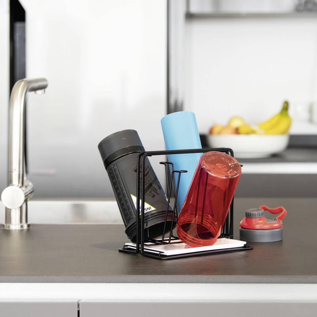 Xavax Abtropfer 00111459 Metall Schwarz 1St.