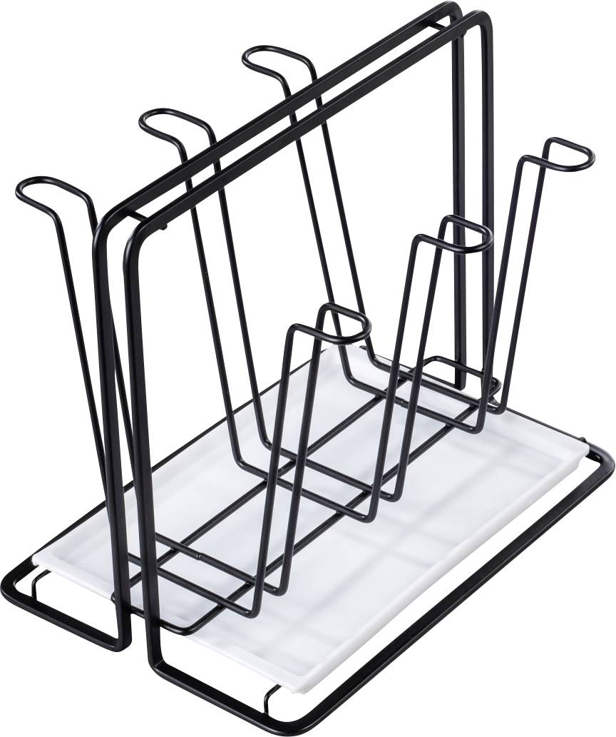 Xavax Abtropfer 00111459 Metall Schwarz 1St.