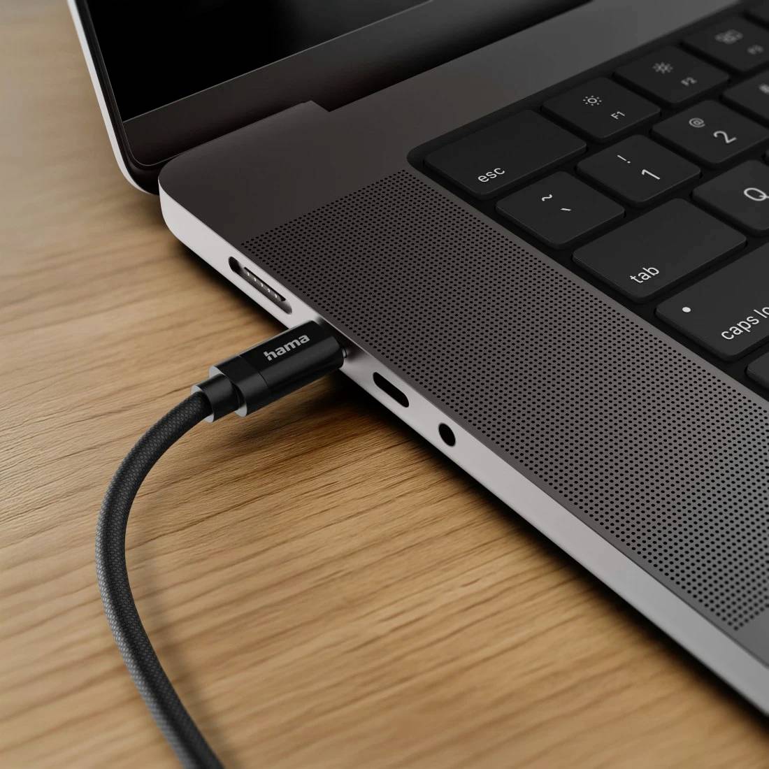 Hama USB-C® Kabel USB 2.0 1.5 m Schwarz 00201740