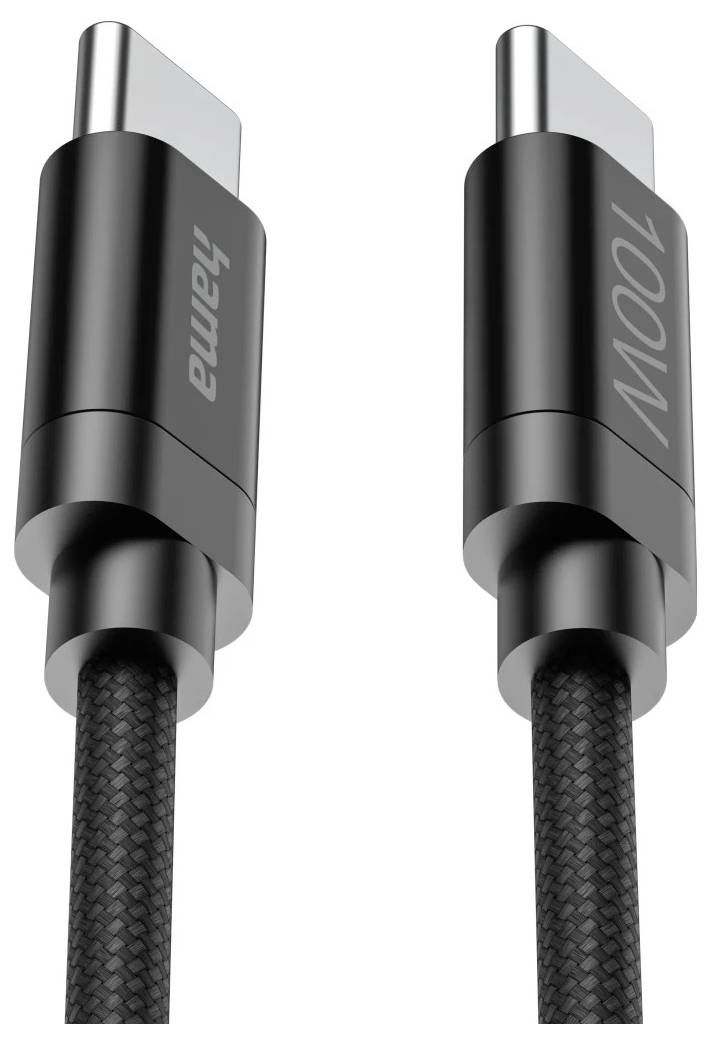 Hama USB-C® Kabel 3 m Schwarz 00201749