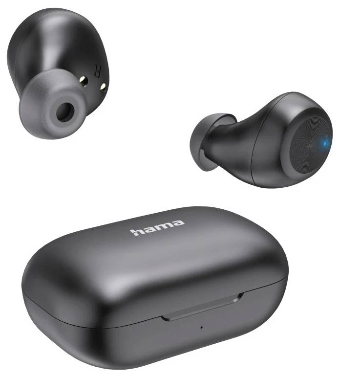 Hama Bluetooth®-Kopfhörer "Spirit Chop II", TWS, In-Ear, Equalizer, Schwarz In Ear Kopfhörer Schwarz Sport