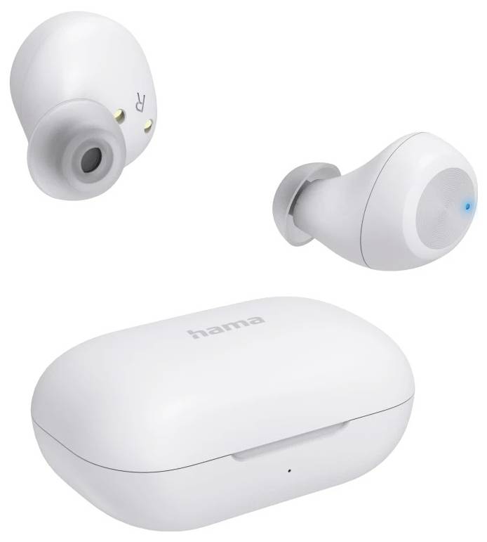 Hama Bluetooth®-Kopfhörer "Spirit Chop II", TWS, In-Ear, Equalizer, Weiß In Ear Kopfhörer Weiß Sport