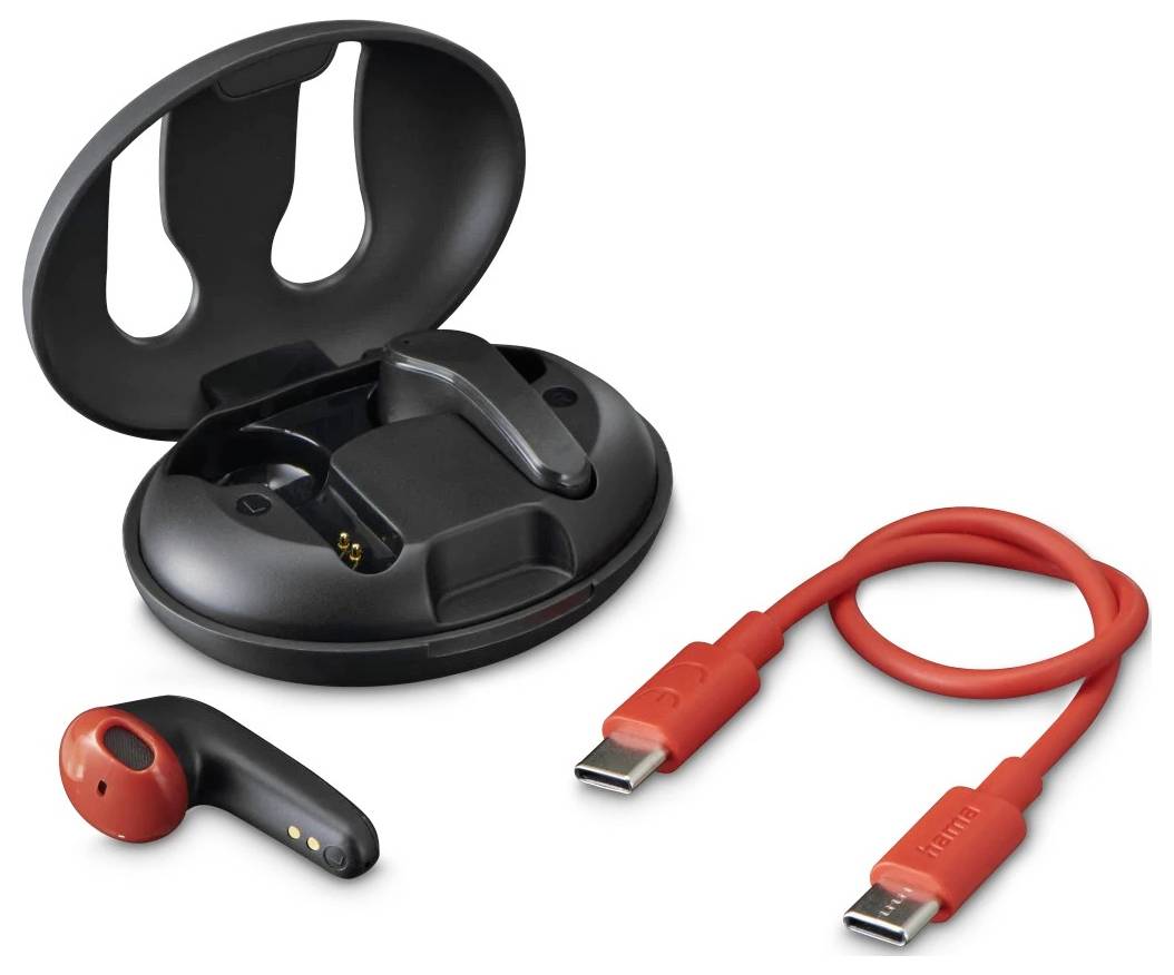 Hama Bluetooth®-Kopfhörer "Spirit Unchained", True Wireless Earbuds, ENC, FC, SW In Ear Kopfhörer Schwarz