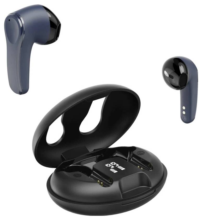 Hama Bluetooth®-Kopfhörer "Spirit Unchained", True Wireless Earbuds, ENC, FC, BL In Ear Kopfhörer Schwarz, Blau