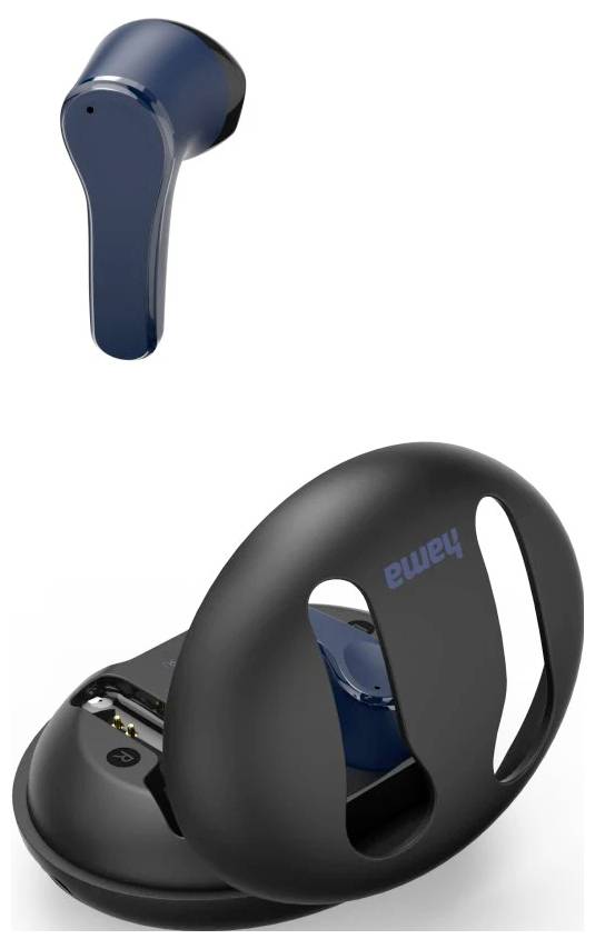Hama Bluetooth®-Kopfhörer "Spirit Unchained", True Wireless Earbuds, ENC, FC, BL In Ear Kopfhörer Schwarz, Blau