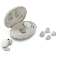 Hama Bluetooth®-Kopfhörer "Spirit Calm", TWS, In-Ear, Schlafkopfhörer, Weiß/Grau In Ear Kopfhörer Beige, Weiß Hama Bluetooth®-Kopfhörer "Spirit Calm", TWS, In-Ear, Schlafkopfhörer, Weiß/Grau In Ear Kopfhörer Beige, Weiß