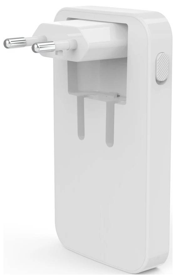 Hama Schnellladegerät, 2x USB-C, 1x USB-A, flaches Mini-Ladegerät, PD, 65 W, WS USB Ladegerät 65W Weiß