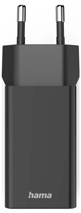 Hama Schnellladegerät, 1x USB-C PD, 3x USB-A, Mini-Ladegerät, 35W, Schwarz USB Ladegerät 35W Schwarz