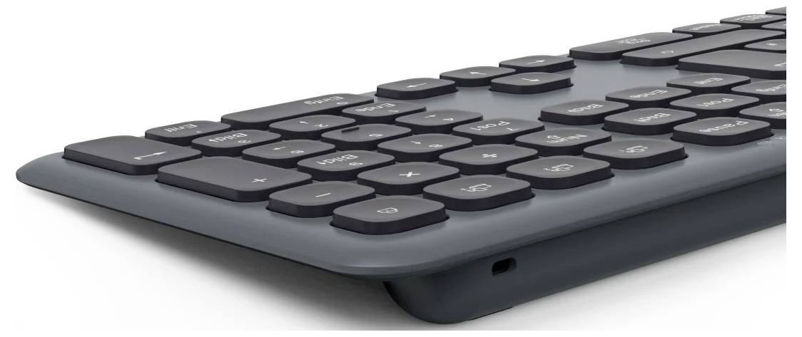 Hama Multi-Device-Tastatur-Maus-Set "WKM-550", kabellos, Funk/BT, SW, QWERTZ DE Kabellos Tastatur, Maus-Set Deutsch, QWERTZ