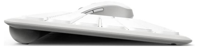 Hama Multi-Device-Tastatur-Maus-Set "WKM-550", kabellos, Funk/BT, WS, QWERTZ DE Kabellos Tastatur, Maus-Set Deutsch, QWERTZ Grau