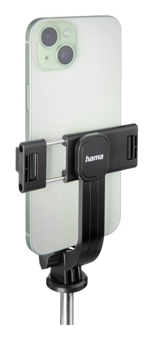 Hama Selfie-Stick-Stativ "Fancy Stand 70 II" für Handy, Bluetooth®-Fernauslöser Selfie Stick Schwarz