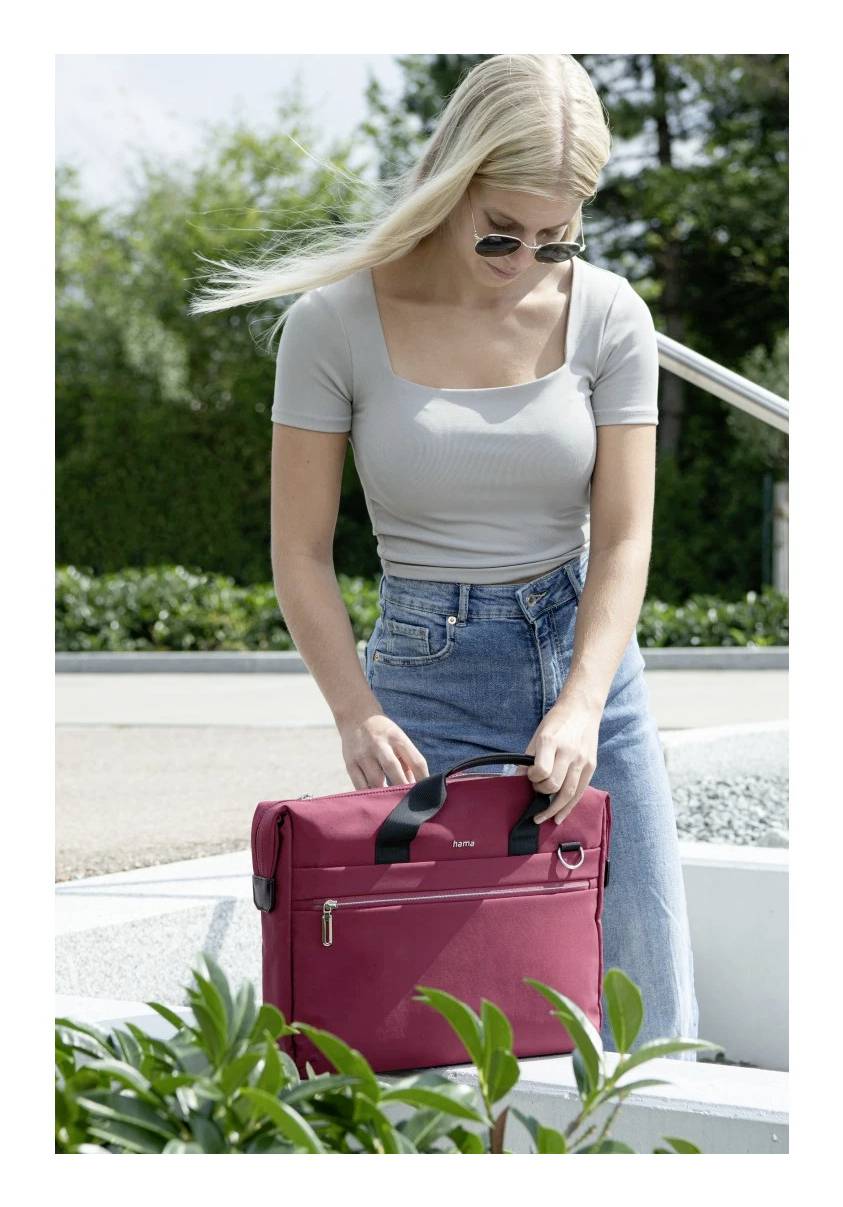 Hama Notebook Tasche Laptop-Tasche "Ultimate", 40 - 41 cm (15,6" - 16,2"), Rot Passend für maximal: 41,1 cm (16,2") Rot