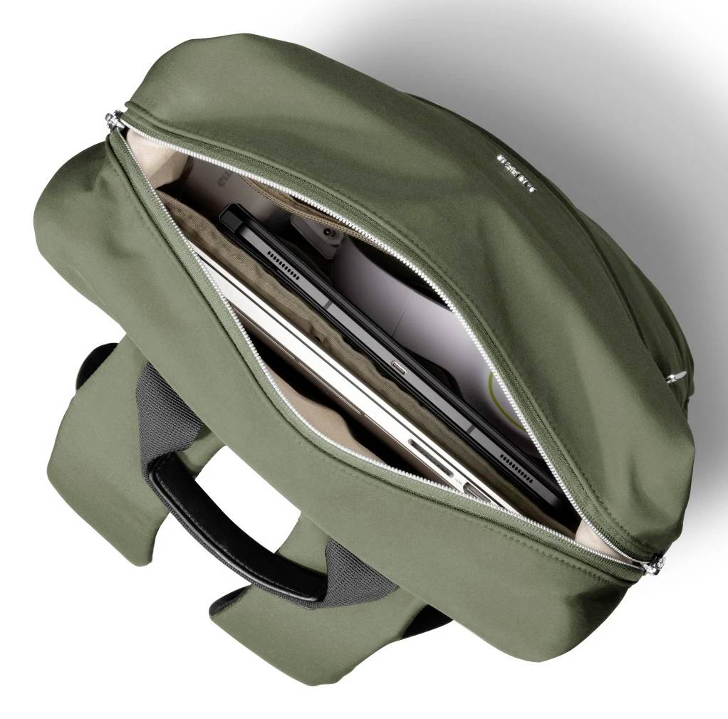 Hama Notebook Rucksack Laptop-Rucksack "Ultimate", bis 41cm (16,2"), Grün Passend für maximal: 41,1cm (16,2") Grün