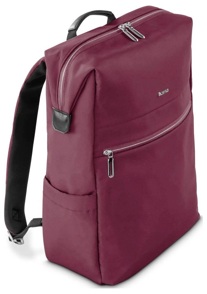 Hama Notebook Rucksack Laptop-Rucksack "Ultimate", bis 41cm (16,2"), Rot Passend für maximal: 41,1cm (16,2") Rot