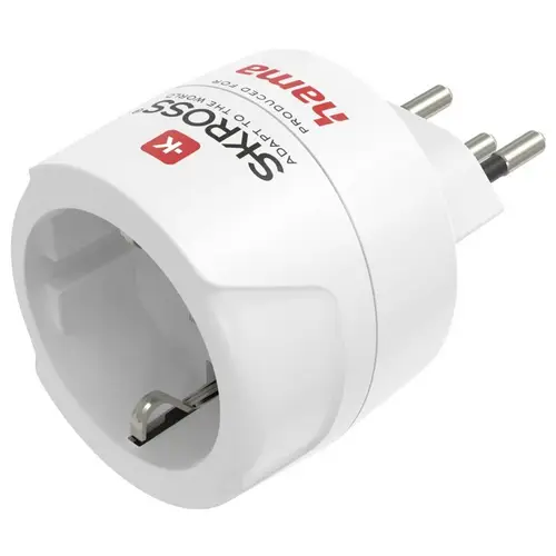 Hama 00223484 Reiseadapter Reiseadapter Typ J, L, N, 3-polig, für die Schweiz, Italien und Brasilien Hama 00223484 Reiseadapter Reiseadapter Typ J, L, N, 3-polig, für die Schweiz, Italien und Brasilien