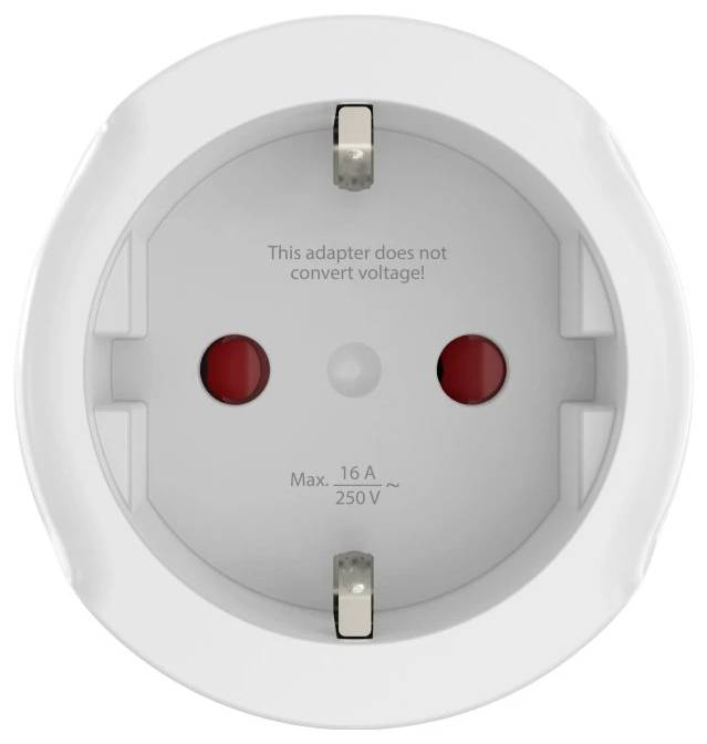 Hama 00223484 Reiseadapter Reiseadapter Typ J, L, N, 3-polig, für die Schweiz, Italien und Brasilien