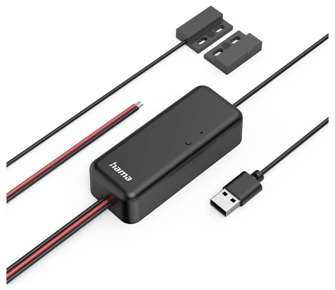 Hama Smarter Garagentor-Öffner, WLAN, mit Sensor, Steuerung per App/Sprachbefehl Garagentorantrieb, Garagentortaster
