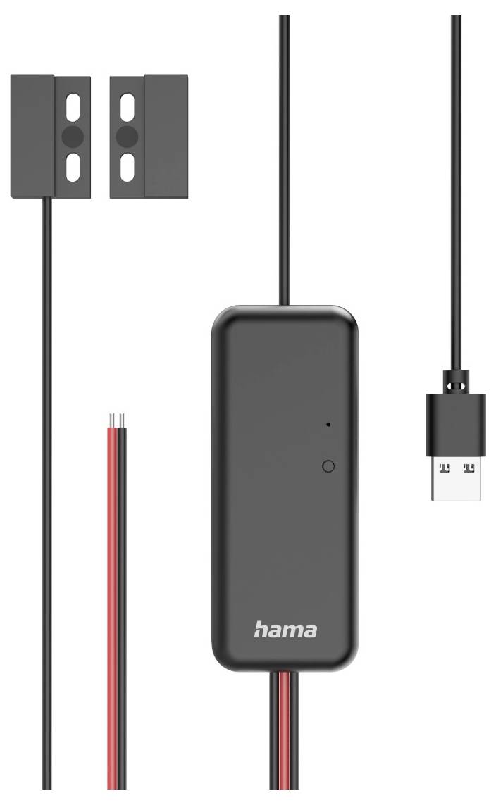 Hama Smarter Garagentor-Öffner, WLAN, mit Sensor, Steuerung per App/Sprachbefehl Garagentorantrieb, Garagentortaster