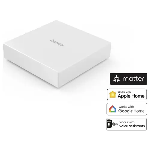 Hama Smart-Home-Hub, Matter, Zigbee, Thread, für Sprach-/Appsteuerung IP-Switch Hama Smart-Home-Hub, Matter, Zigbee, Thread, für Sprach-/Appsteuerung IP-Switch