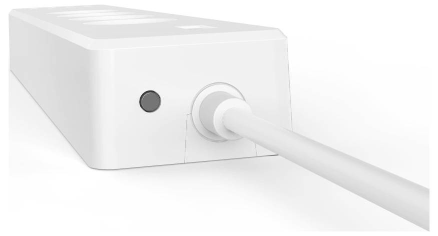 Hama Smarte WLAN-Steckdosenleiste 4-fach, einzeln schaltbar, Überlastsch., 4xUSB Steckdose