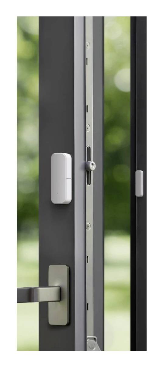 Hama Smart Home Fensterkontakt, für Türen, Fenster, Garagen, Zigbee, magnetisch Fensterkontakt