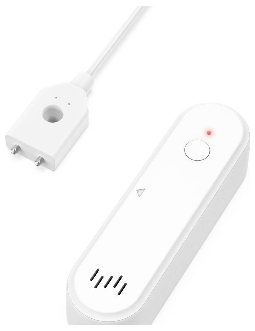 hama 00176668 Smarter Wassermelder, Zigbee, 80dB, mit Ton und Push-Benachrichtigung