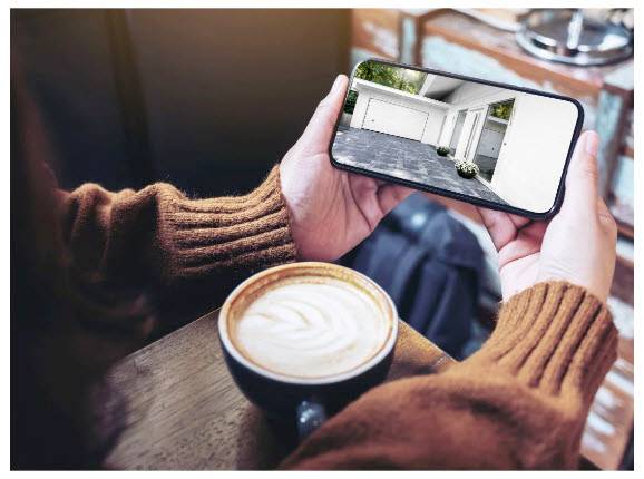 Hama Überwachungskamera, WLAN-Kamera außen, Aufzeichnung, Nachtsicht, 1080p, WS 00176645 Kabellos IP Überwachungskamera