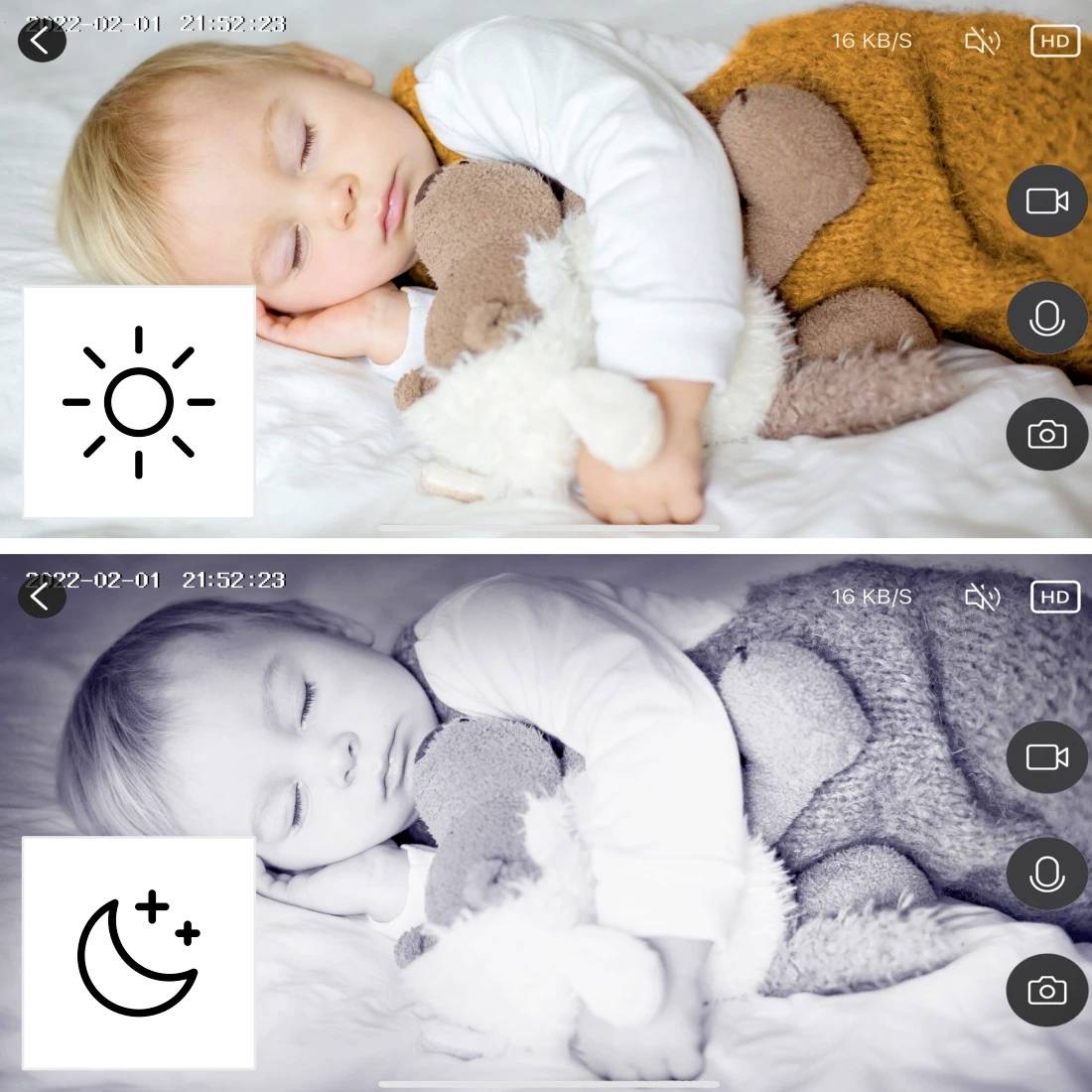 Hama Überwachungskamera, WLAN, innen, schwenkbar, Bewegungsmelder, Aufzeichnung 00176647 Kabellos IP Überwachungskamera