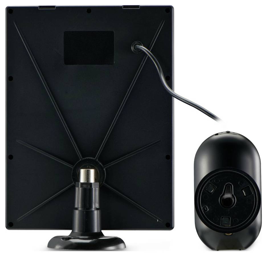 Hama Überwachungskamera, WLAN-Kamera outdoor, Akku, Solar, Aufzeichnung, 1080p 00176648 Kabellos IP Überwachungskamera