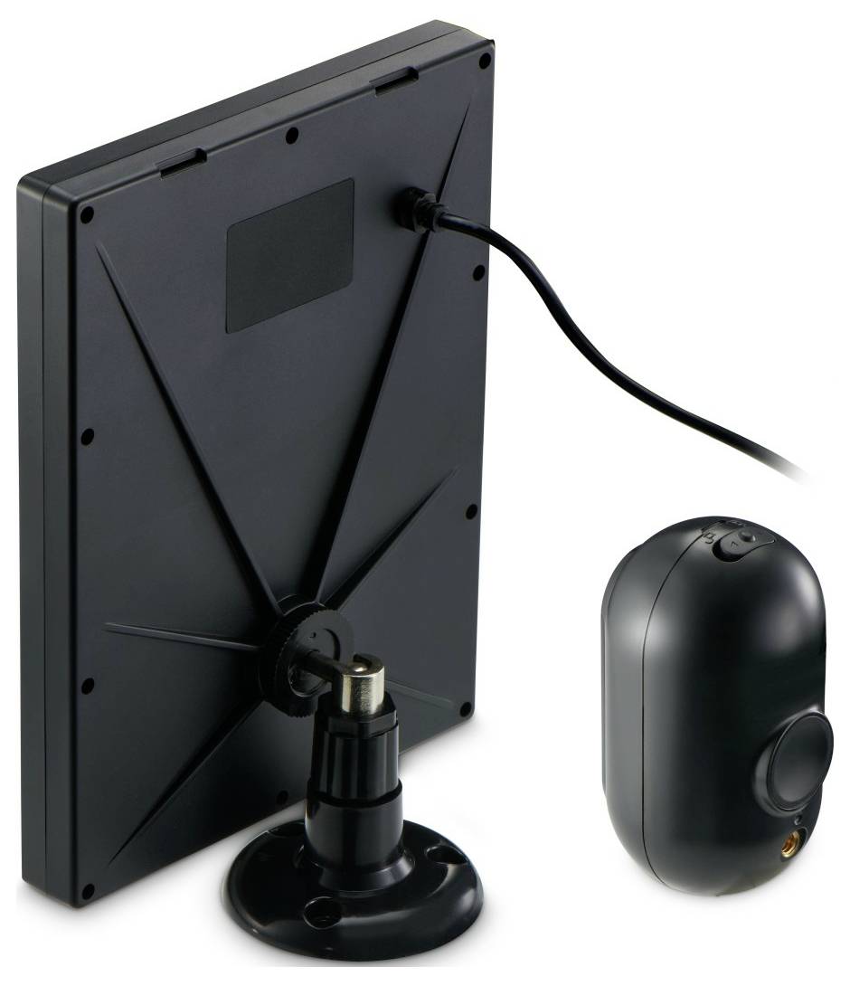 Hama Überwachungskamera, WLAN-Kamera outdoor, Akku, Solar, Aufzeichnung, 1080p 00176648 Kabellos IP Überwachungskamera