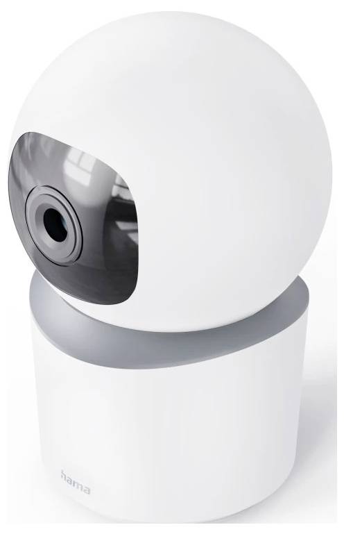 Hama Smarte Überwachungskamera, WLAN, innen, Aufzeichnung, schwenkbar, Full-HD 00176652 Kabellos IP Überwachungskamera