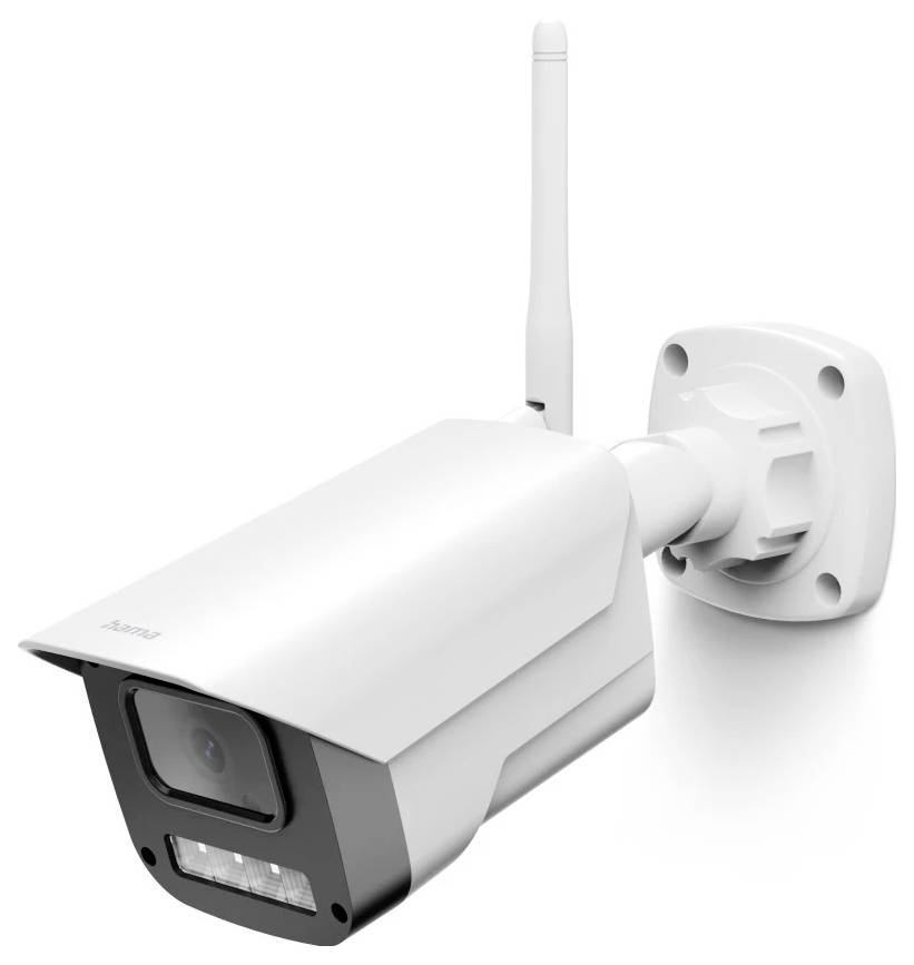 Hama Smarte Überwachungskamera, WLAN, für außen, Nachtsicht, 1080p, Aufzeichnung 00176653 Kabellos