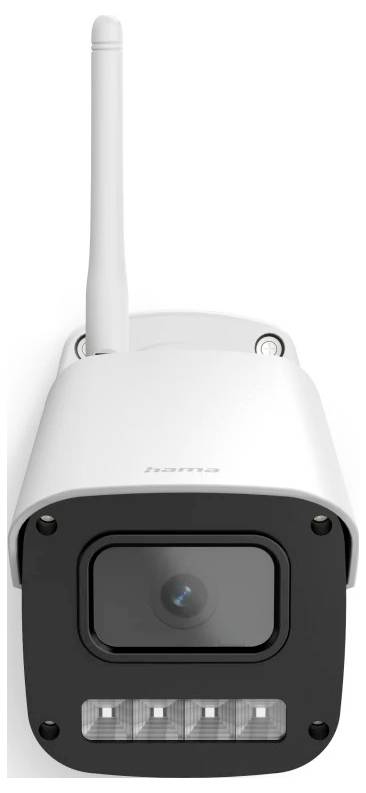 Hama Smarte Überwachungskamera, WLAN, für außen, Nachtsicht, 1080p, Aufzeichnung 00176653 Kabellos IP Überwachungskamera