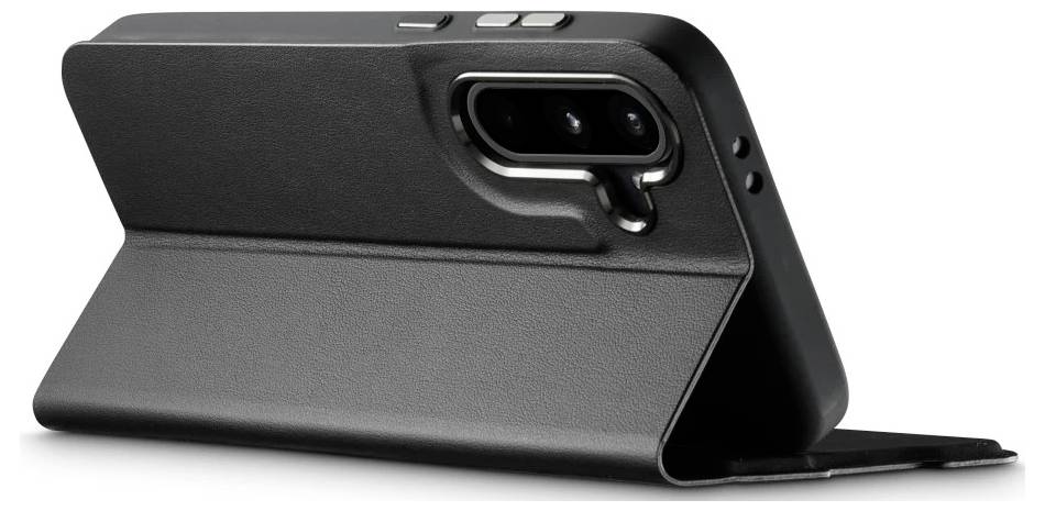 Hama Handytasche "Eco Premium" für Samsung Galaxy A56 5G, Schwarz Booklet Samsung Galaxy A56 5G Schwarz Standfunktion 00019688