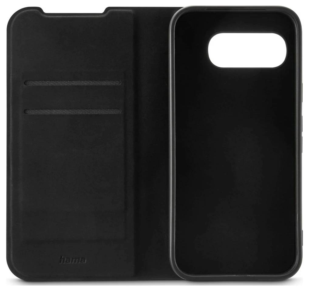Hama Handytasche "Daily Protect" für Google Pixel 9a, Schwarz Booklet Google Pixel 9a Schwarz Standfunktion 00019853