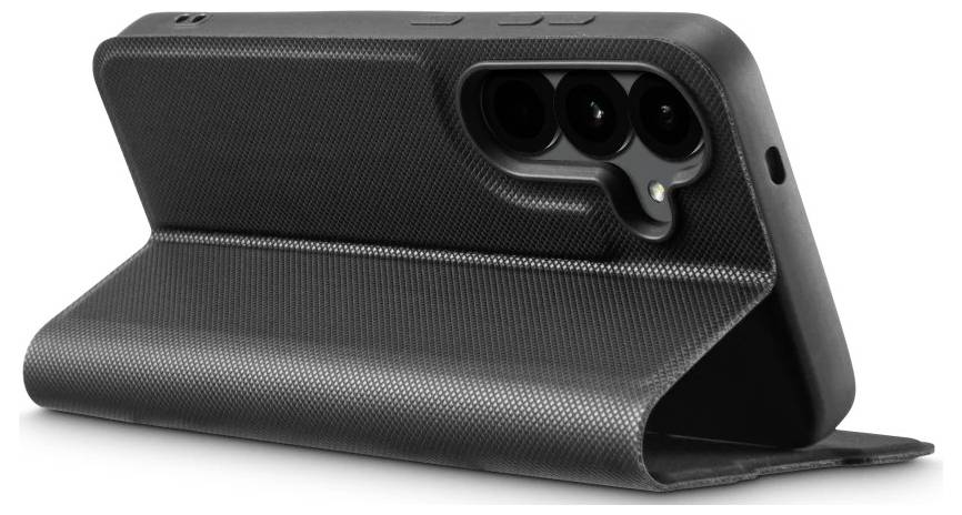 Hama Handytasche "Daily Protect" für Samsung Galaxy S25, Schwarz Booklet Samsung Galaxy S25 Schwarz Standfunktion 00080559