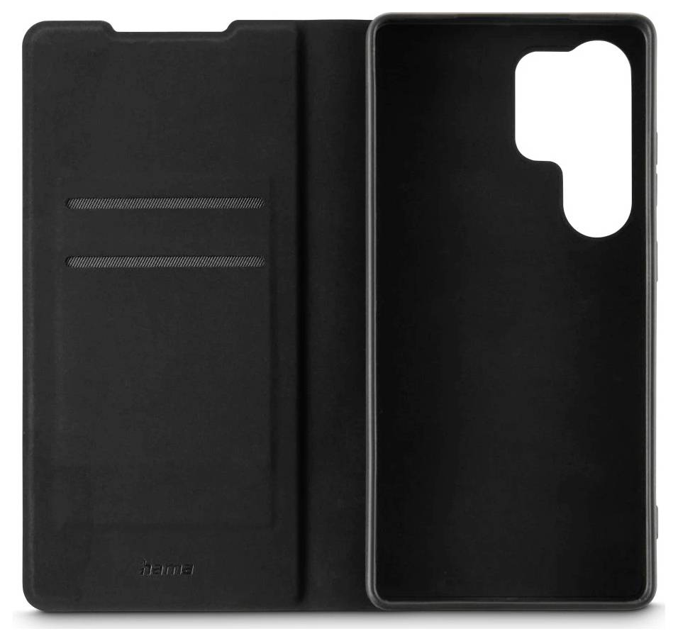 Hama Handytasche "Daily Protect" für Samsung Galaxy S25 Ultra, Schwarz Booklet Samsung Galaxy S25 Ultra Schwarz Standfunktion
