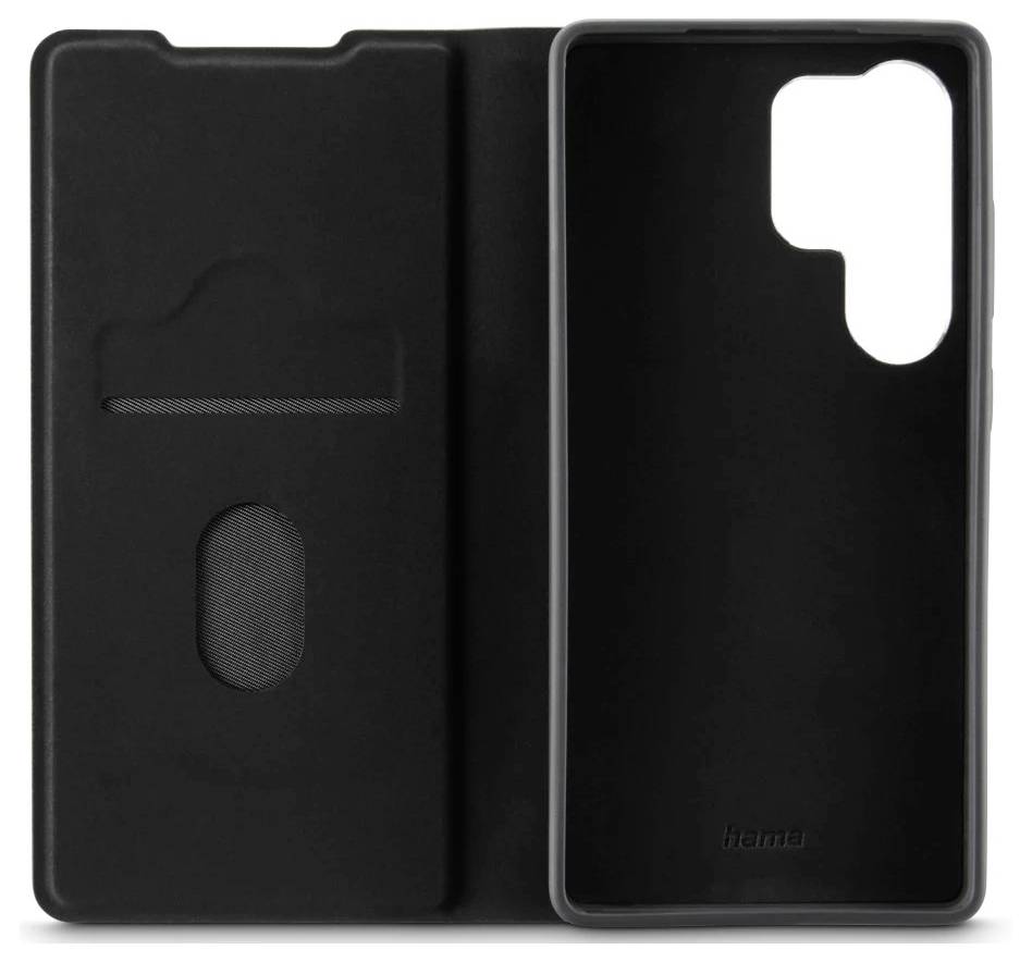 Hama Handytasche "Eco Premium" für Samsung Galaxy S25 Ultra, Schwarz Booklet Samsung Galaxy S25 Ultra Schwarz Standfunktion