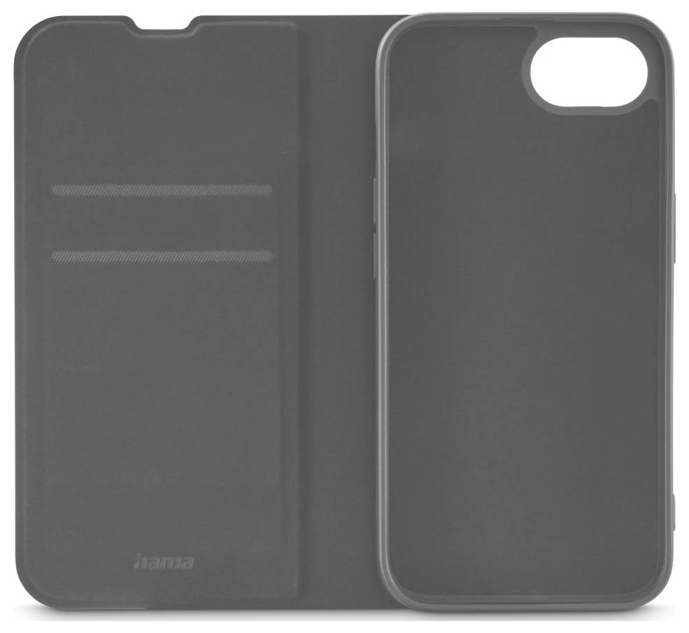 Hama Handytasche "Daily Protect" für Apple iPhone 16e, Schwarz Booklet Apple iPhone 16e, iPhone 17e Schwarz Standfunktion 00123718