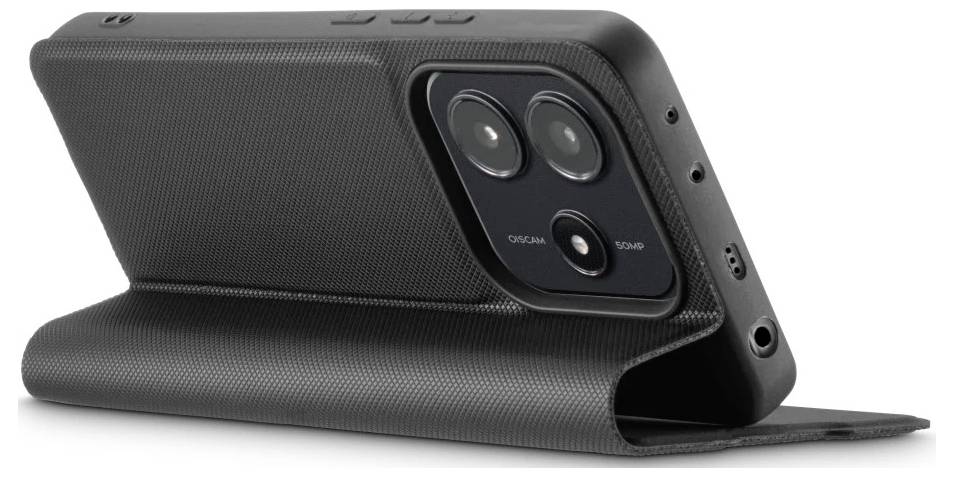 Hama Handytasche "Daily Protect" für Xiaomi Redmi Note 14 5G, Schwarz Booklet Xiaomi Redmi Note 14 5G Schwarz Standfunktion 00123744
