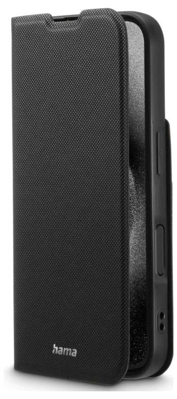 Hama Handytasche "Daily Protect" für Apple iPhone 16 Pro Max, Schwarz Booklet Apple iPhone 16 Pro Max Schwarz 00136862