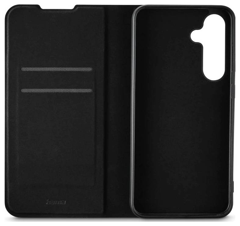 Hama Handytasche "Daily Protect" für Samsung Galaxy S24 FE, Schwarz Booklet Samsung Galaxy S24 FE Schwarz Standfunktion 00137983