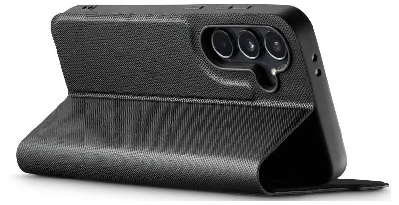 Hama Handytasche "Daily Protect" für Samsung Galaxy S24 FE, Schwarz Booklet Samsung Galaxy S24 FE Schwarz Standfunktion 00137983