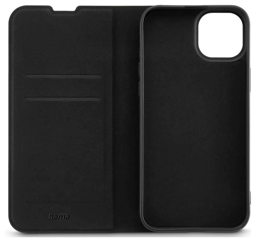 Hama Handytasche "Daily Protect" für Apple iPhone 15, Schwarz Booklet Apple iPhone 15 Schwarz Standfunktion 00138101