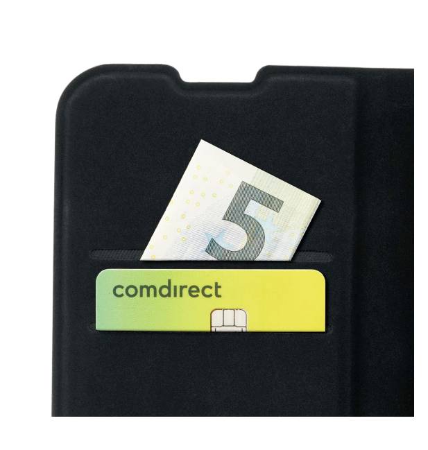 Hama Handytasche "Daily Protect" für Apple iPhone 14, Schwarz Booklet Apple iPhone 14 Schwarz Standfunktion 00138141