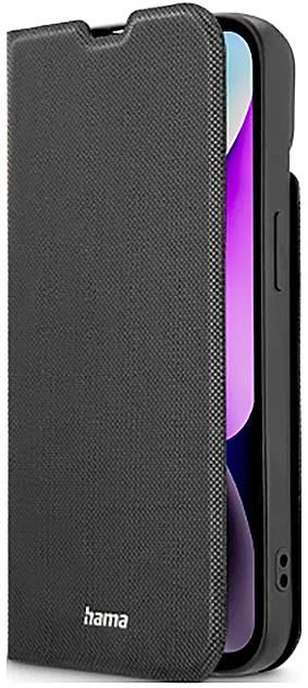 Hama Handytasche "Daily Protect" für Apple iPhone 14, Schwarz Booklet Apple iPhone 14 Schwarz Standfunktion 00138141