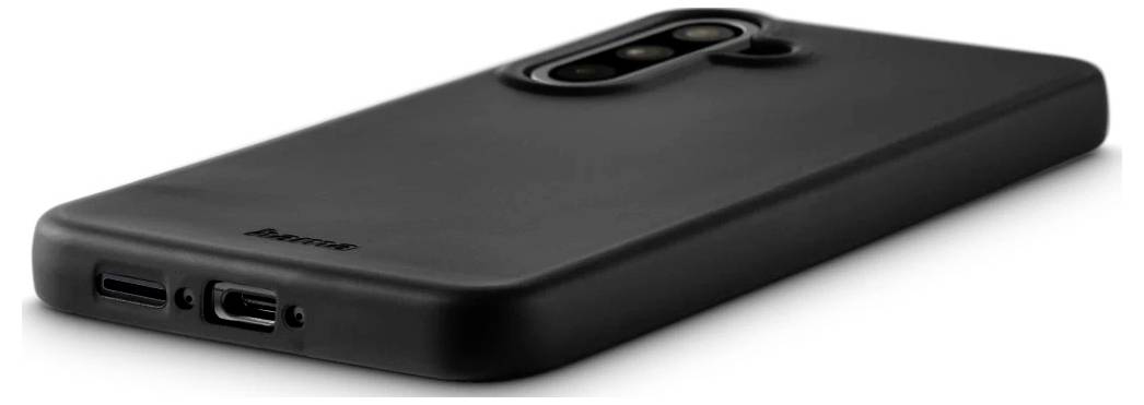 Hama Handyhülle "Fantastic Feel" für Samsung Galaxy A36 5G, Schwarz Cover Samsung Galaxy A36 5G Schwarz 00019659